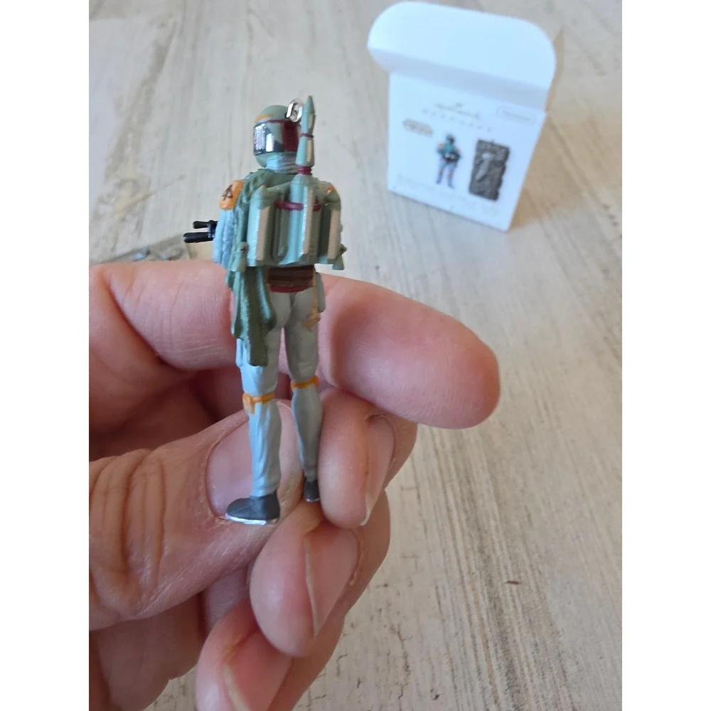 Hallmark boba fett‎ han solo mini Star wars empire strikes back ornament Xmas